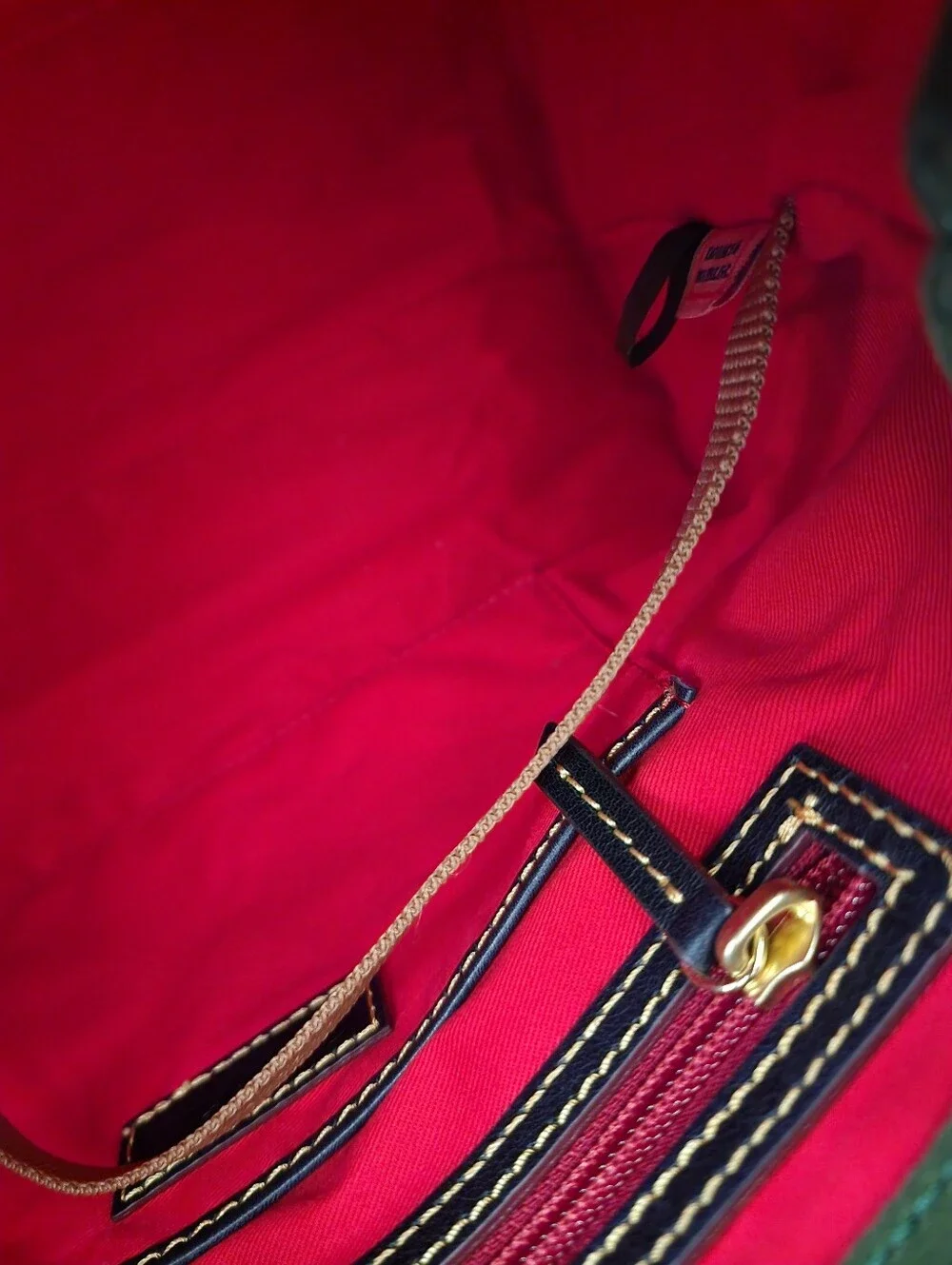 Dooney and Bourke Navy Florentine Leather Satchel 38